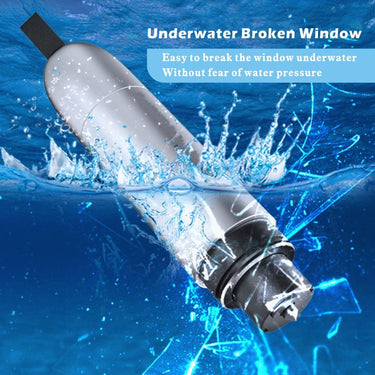 2in1 Car Safety Hammer - LightsBetter